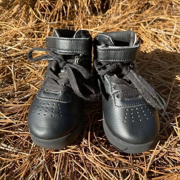 Fila black high tops- toddler size 7 - Picture 2 of 5